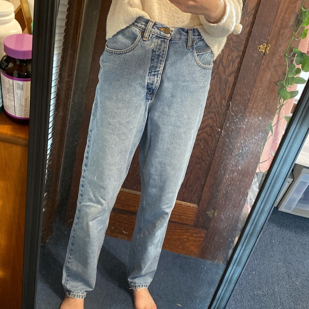 Eddie Bauer high waisted mom jeans